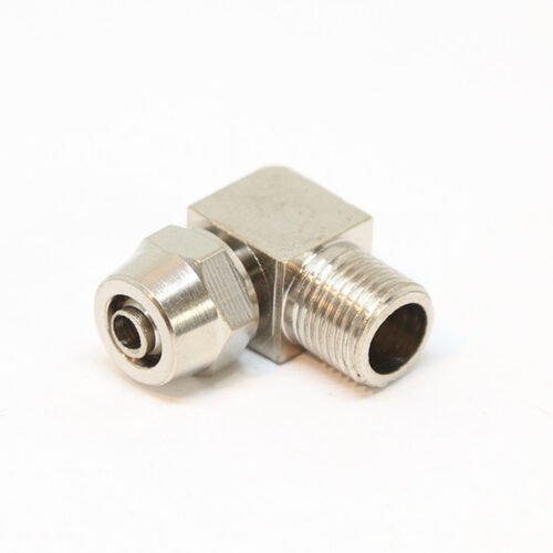 14560 EPeS screw coupling for 6mm hose - right angle (external thread 1/8NPT)