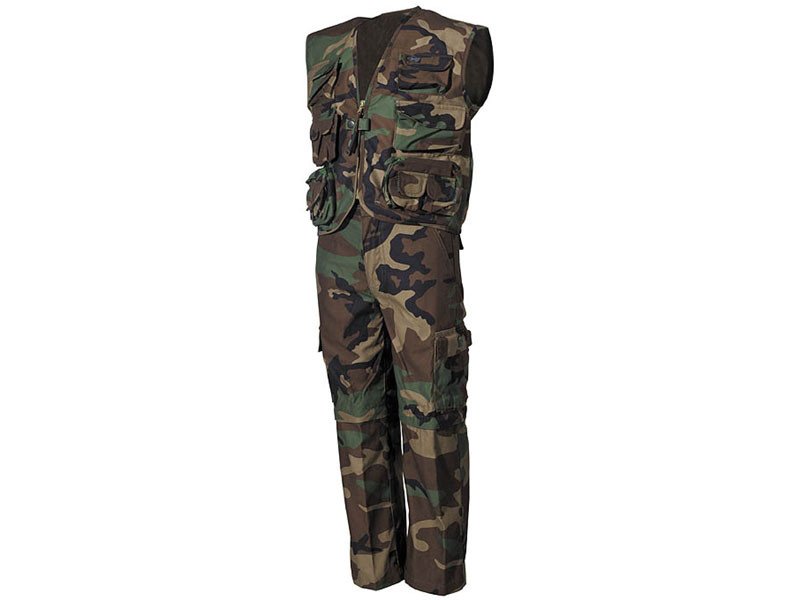 Kid´s vest and pants WOODLAND
