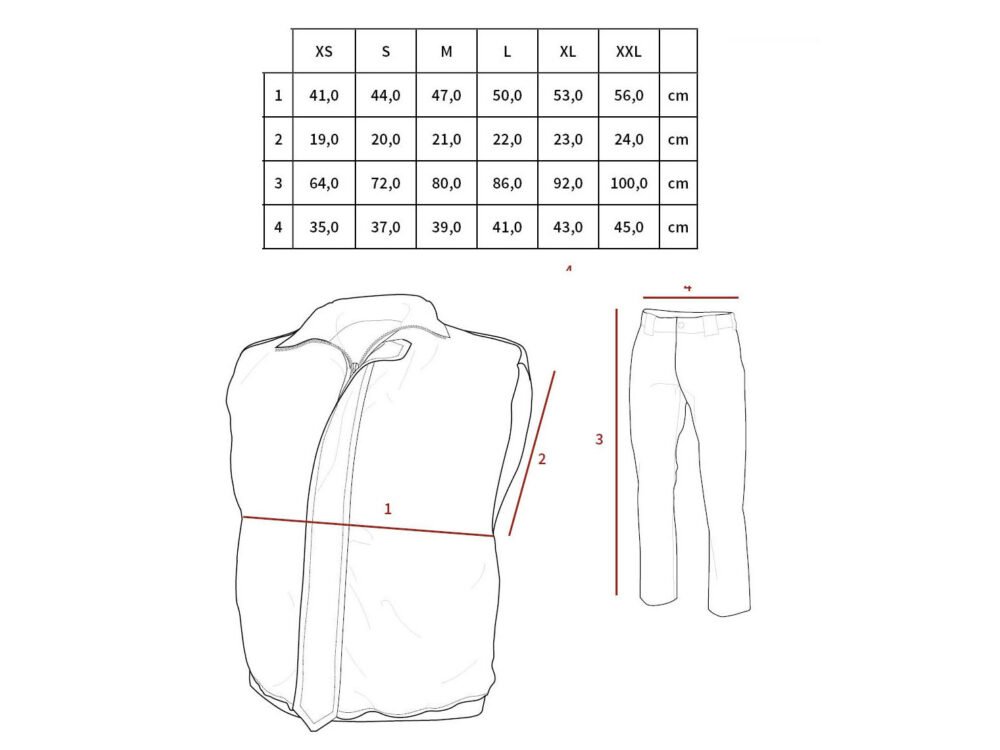 Kid´s vest and pants WOODLAND