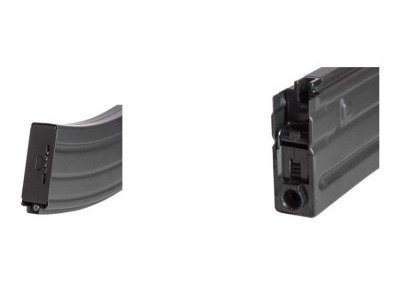 14858 TM magazine for M4/Scar-L Next-Gen 520 BBs, winding - Black