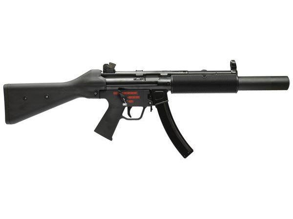 WE GBBR SMG APACHE SD1 - Black