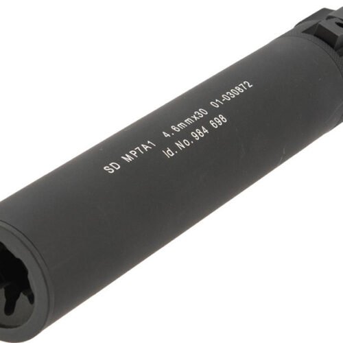 Angry Gun QD Silencer for TM MP7 A1 GBB with Tracer unit, 12 plus  mm (CW) - Black