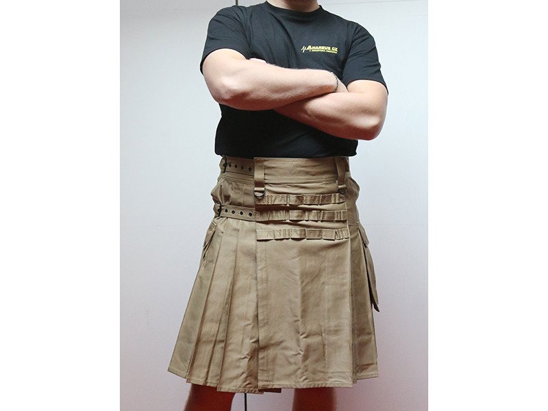 ANAREUS Tactical Kilt - Tan