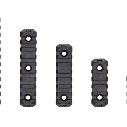 PTS Enhanced Rail Section ( Black / M-LOK / 5 Slots )