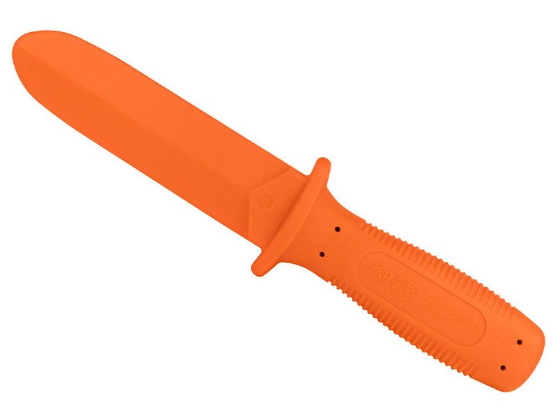 ESP Plastic Training knife, Round Tip (Soft) - Orange