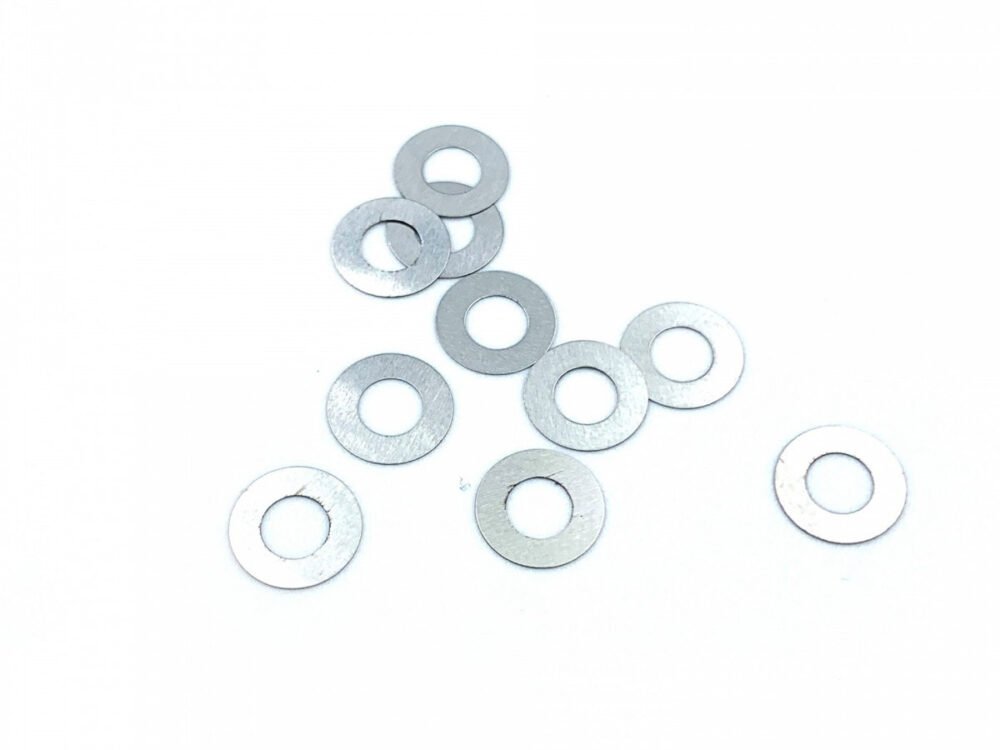 EPeS Gear shims for 4mm axes 0.1mm (10 pcs)