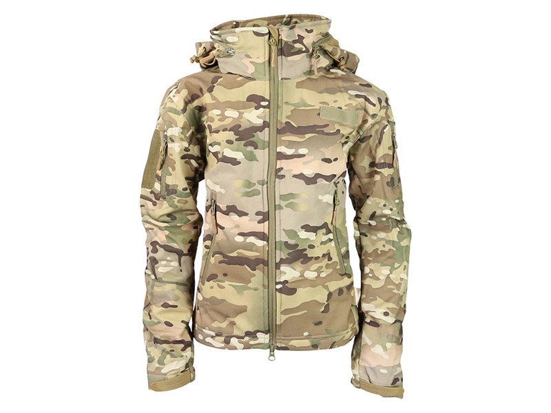 Kids Softshell jacket PATRIOT camouflaged BTP(MC)