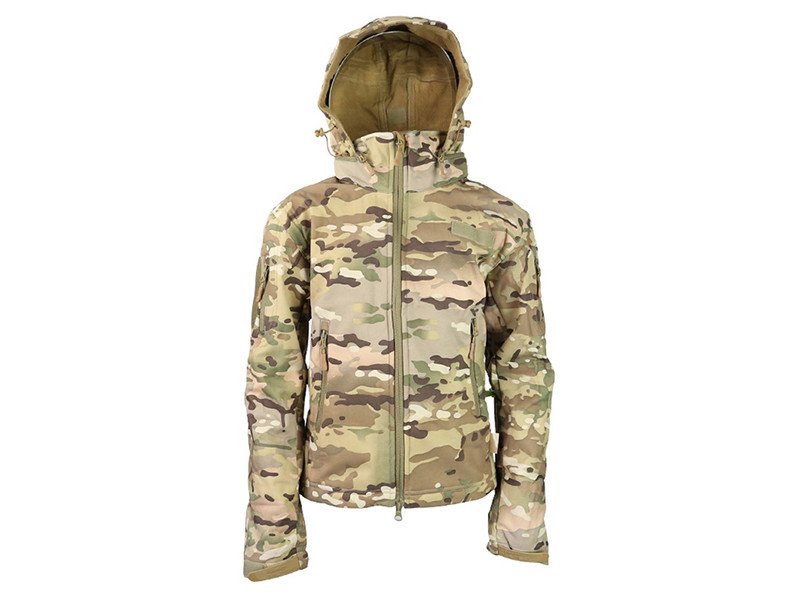Kids Softshell jacket PATRIOT camouflaged BTP(MC)