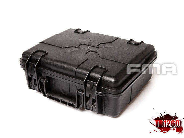 FMA Transport Plastic Case with Padding - Black