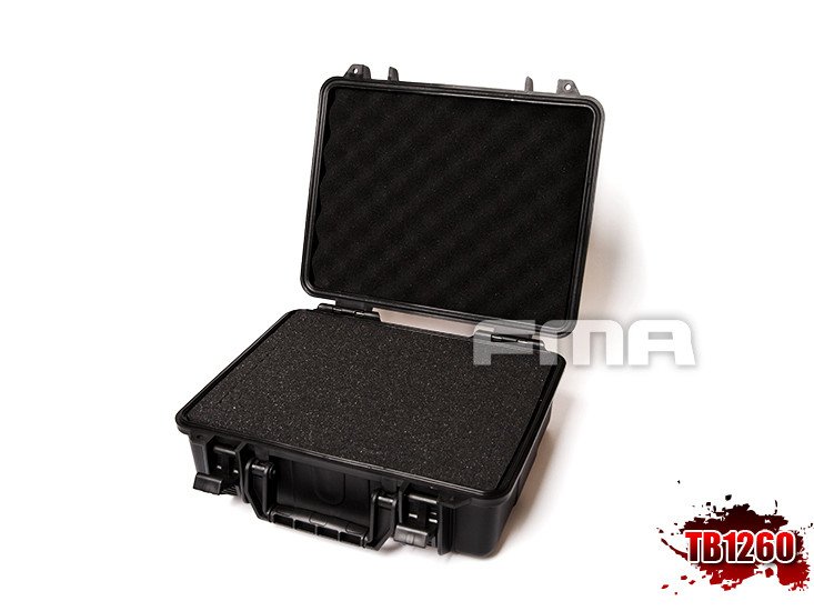 FMA Transport Plastic Case with Padding - Black