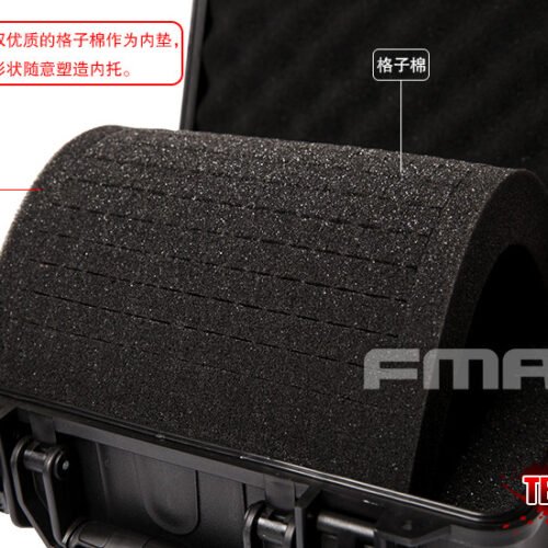 FMA Transport Plastic Case with Padding - Black