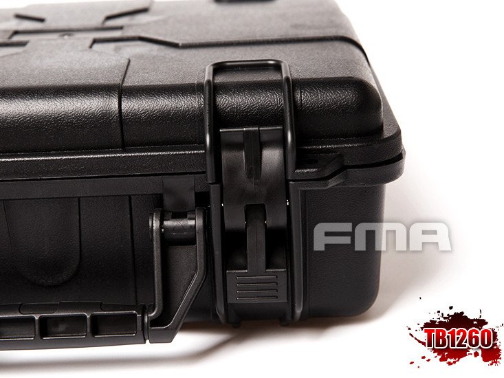 FMA Transport Plastic Case with Padding - Black