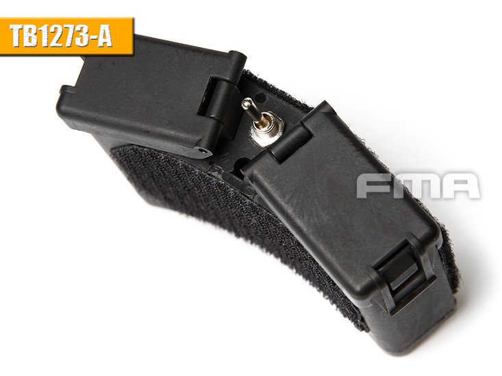 15569 FMA AVS-9 Dummy NVG Battery Case Replica - Black