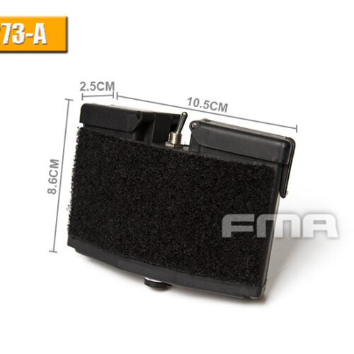 15572 FMA AVS-9 Dummy NVG Battery Case Replica - Black