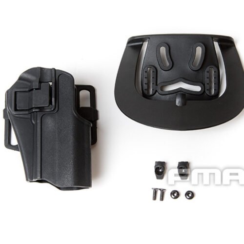 15585 FMA CQC Serpa Belt Holster (TM Hi-Capa / Warrior), Right Hand - Black