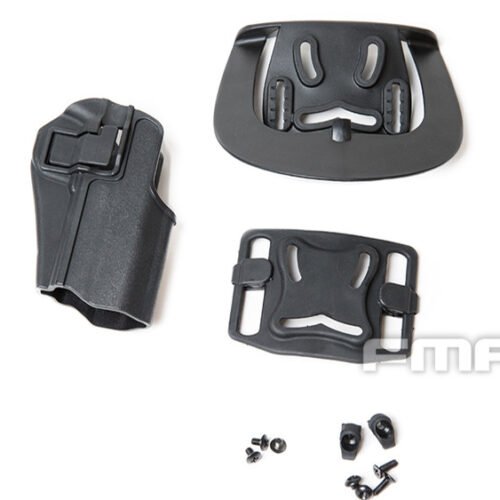 15587 FMA CQC Serpa Belt Holster (TM Hi-Capa / Warrior), Right Hand - Black