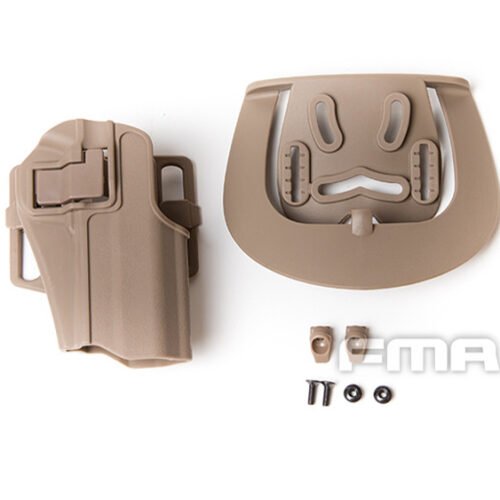 15589 FMA CQC Serpa Belt Holster (TM Hi-Capa / Warrior), Right Hand - Tan