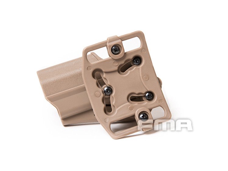 15590 FMA CQC Serpa Belt Holster (TM Hi-Capa / Warrior), Right Hand - Tan