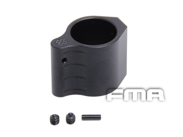 FMA Metal Gas Block for M4 / M16 Outer Barrel - Black