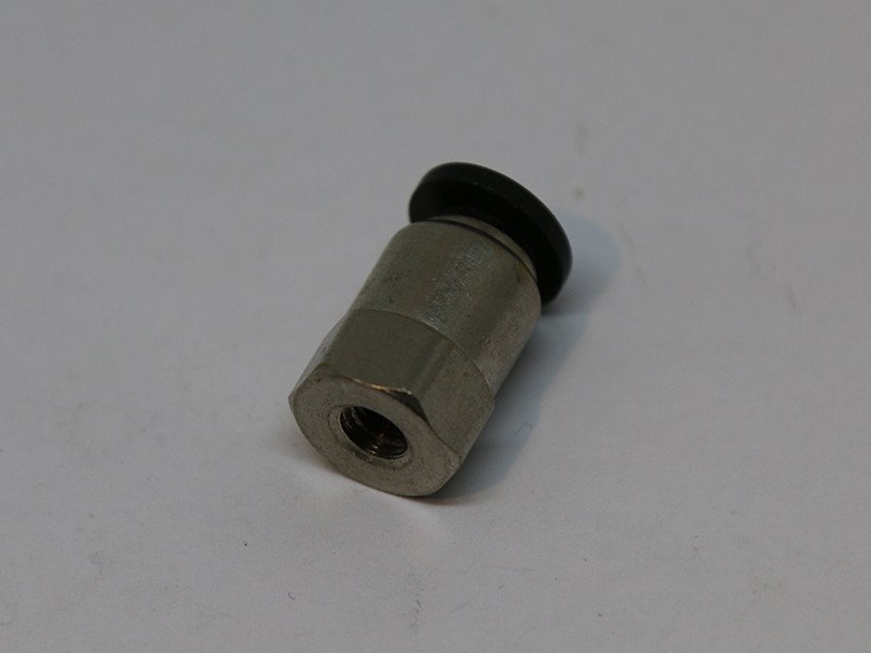 EPeS push-in coupling for 6mm hose (internal thread M6)