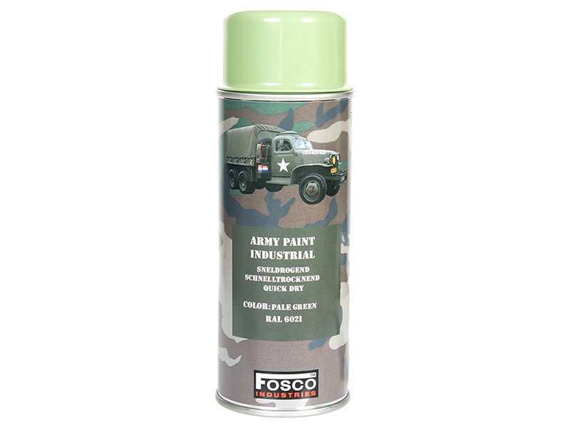 ARMY camouflage paint spray RAL 6021 LIGHT GREEN