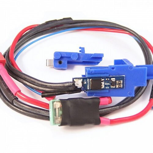 JeffTron MOSFET V3 with Wiring above the Gearbox