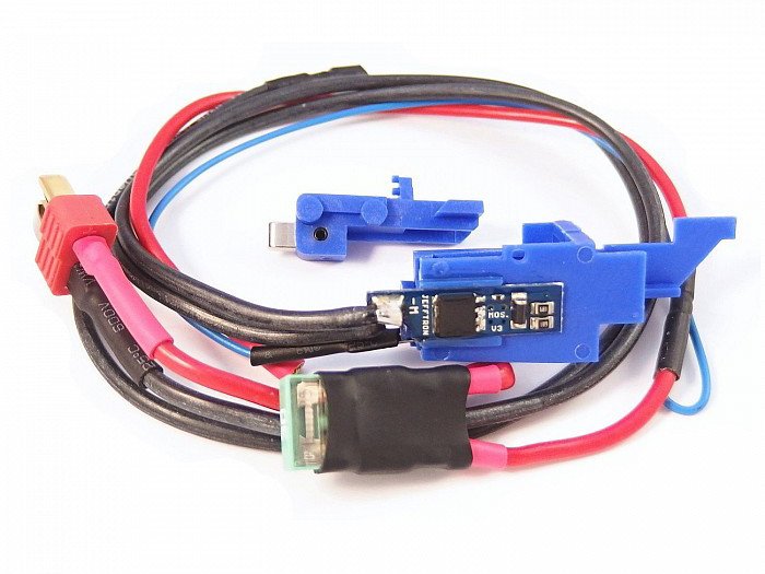 JeffTron MOSFET V3 with Wiring above the Gearbox