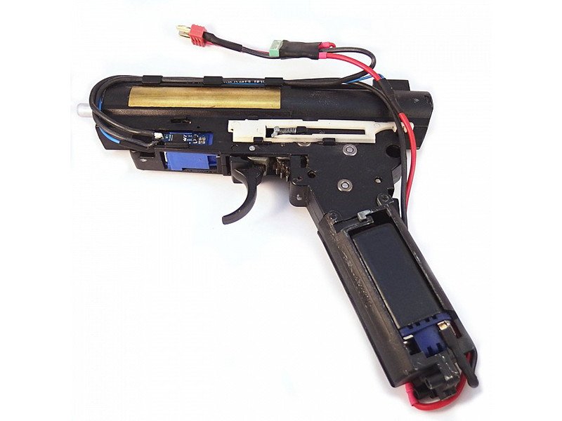 JeffTron MOSFET V3 with Wiring above the Gearbox