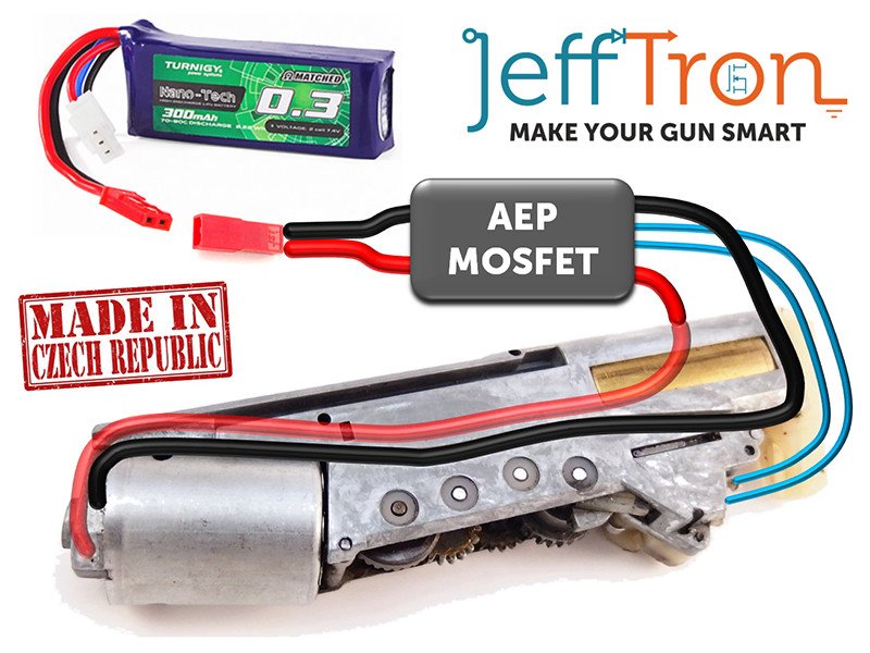 JeffTron AEP MOSFET (JST Connector)