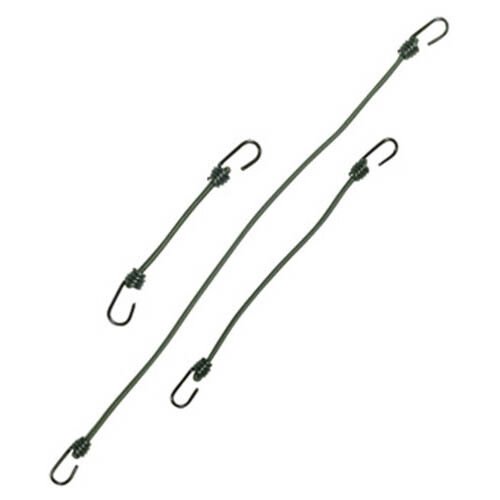 Bungee attachment OLIVE 8 mm - 45 cm, 1PC