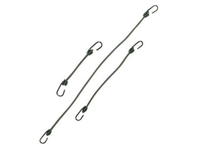 Bungee attachment OLIVE 8 mm - 75 cm, 1PC
