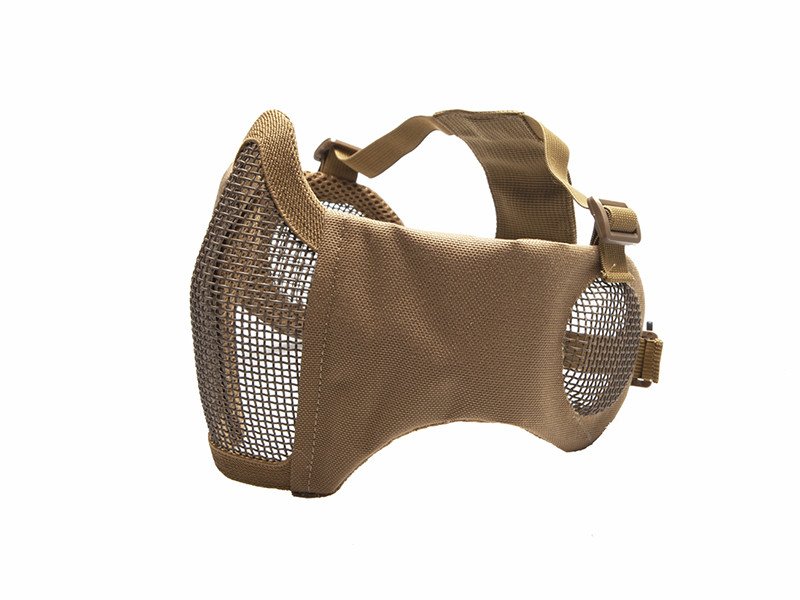 STRIKE Mask MESH V2 plus  with Ear Protectors - Coyote