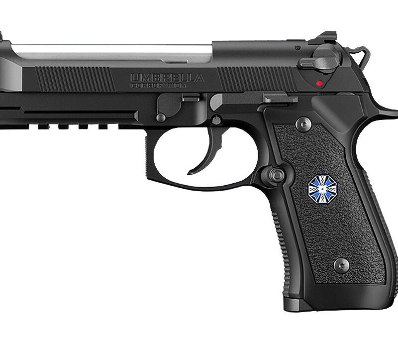 TM GBB gas pistol Biohazard Albert.W.Model 01P - Black