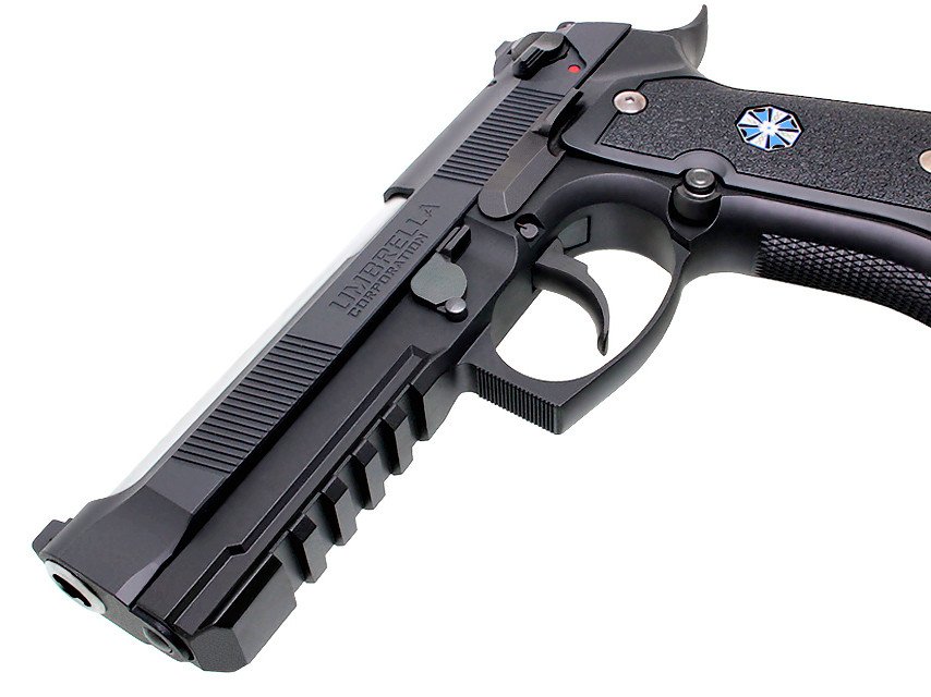 TM GBB gas pistol Biohazard Albert.W.Model 01P - Black