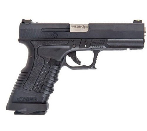 WE GBB Pistol GP1799 T5 Custom - Black