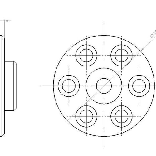 16764 Spare rubber pad for the spring sniper rifles pistons - diameter: 19.4mm