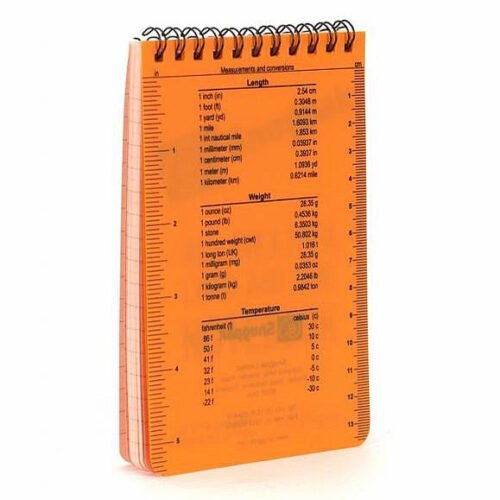 Snugpack All Weather book - orange