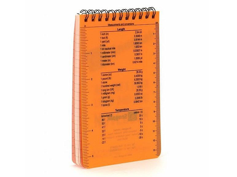Snugpack All Weather book - orange