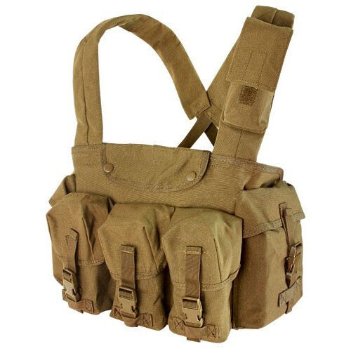 7 Pocekt Chest Rig COYOTE BROWN