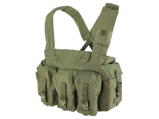 7 Pocekt Chest Rig OLIVE