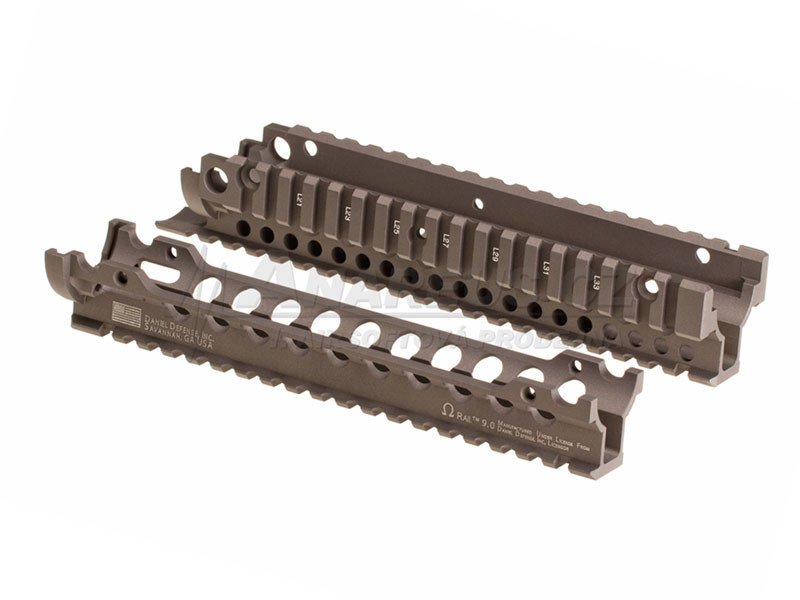 Madbull Daniel Defense Omega Rail 9 Inch Tan