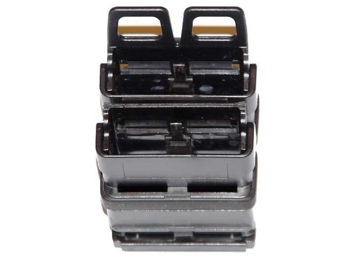 FMA Polymer MOLLE FastMag Pouch for M4 / 5.56 Magazines, 2 pcs - Black