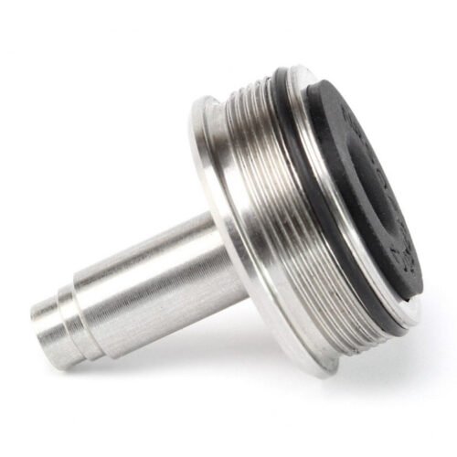 Stainless steel STRAIGHT cylinder head for Ares Amoeba Striker sniper rifles