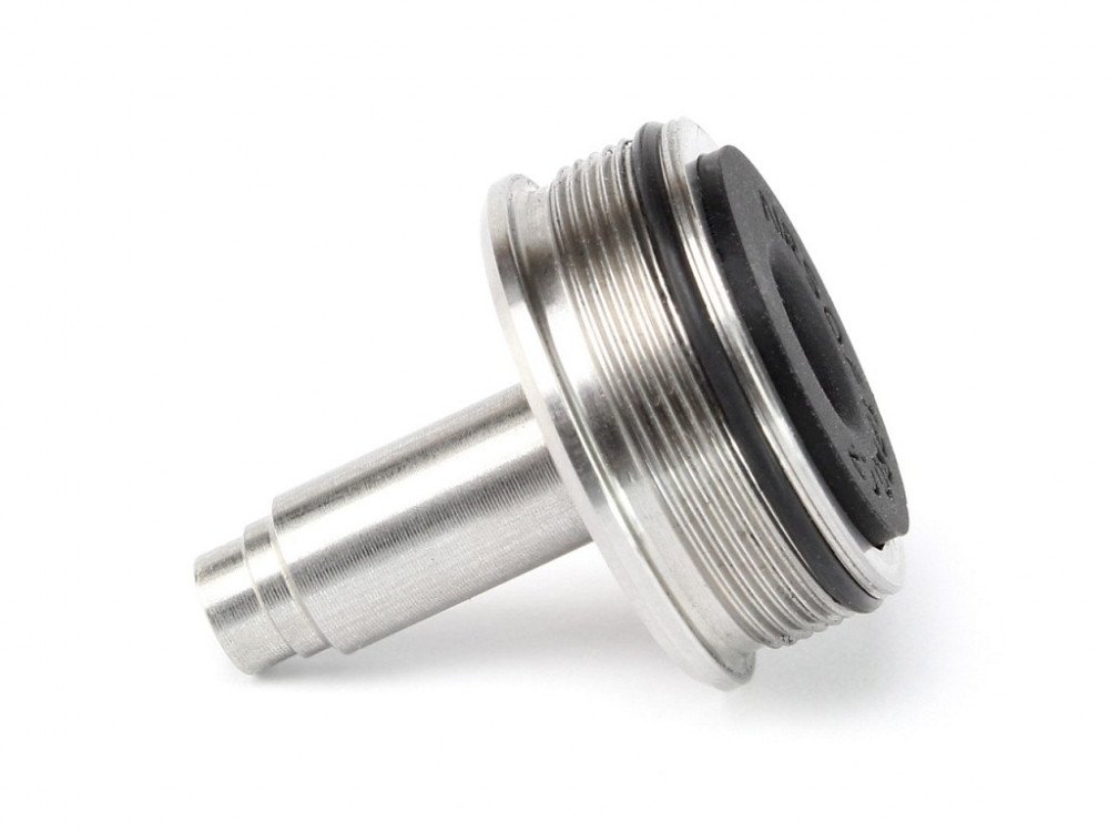 Stainless steel STRAIGHT cylinder head for Ares Amoeba Striker sniper rifles