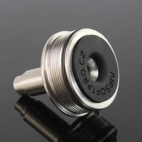 Stainless steel STRAIGHT cylinder head for Ares Amoeba Striker sniper rifles