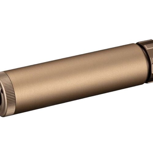 TM metal silencer GBB Tactical, thread 16 plus  mm CW (MK23, HK45) - Tan (FDE)