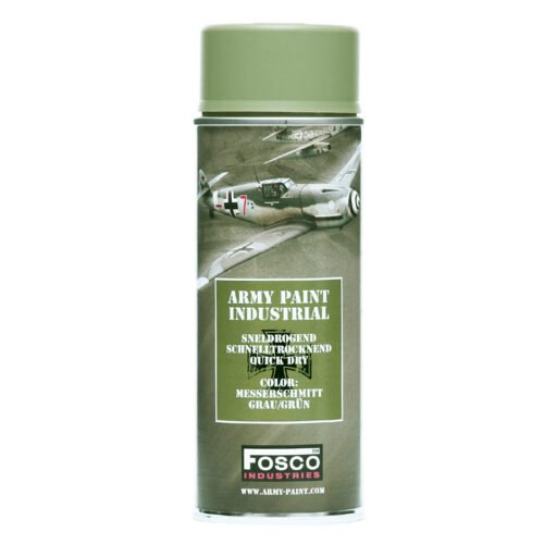 17868 ARMY camouflage paint spray 400 ml MESSERSCHMITT GRAU/GRÜN