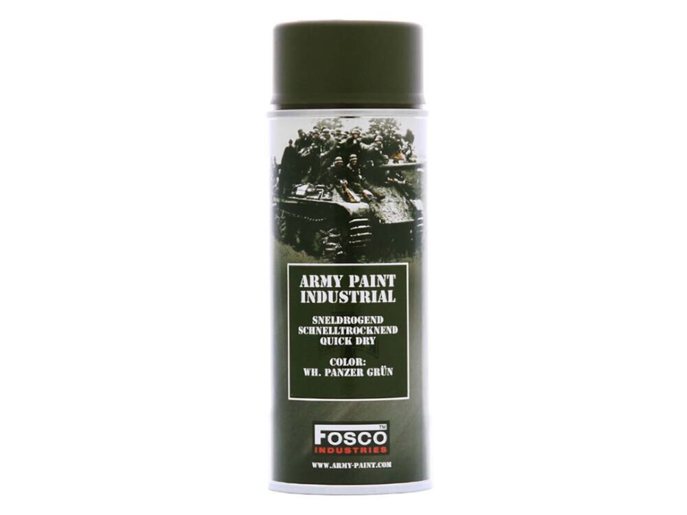 ARMY camouflage paint spray 400 ml WH PANZER GRÜN