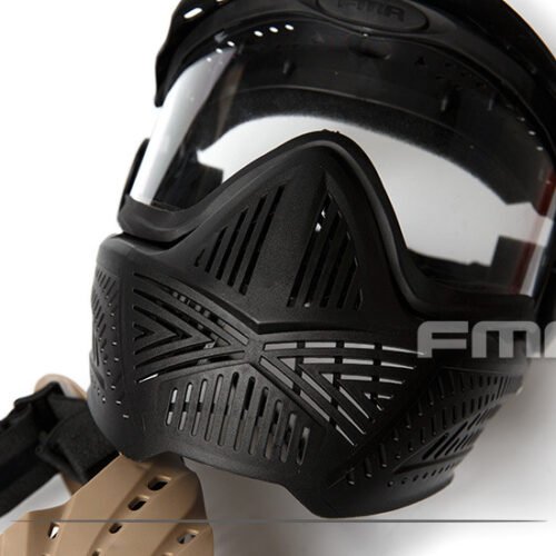 17914 FMA F2 Full Face Protection Mask - Black