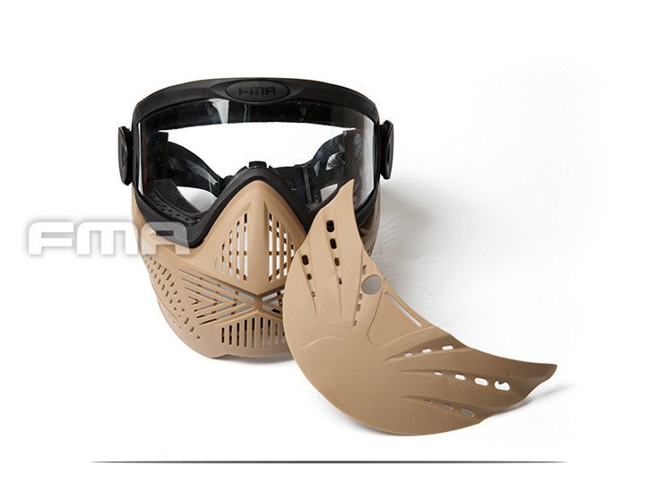 17921 FMA F2 Full Face Protection Mask - Black